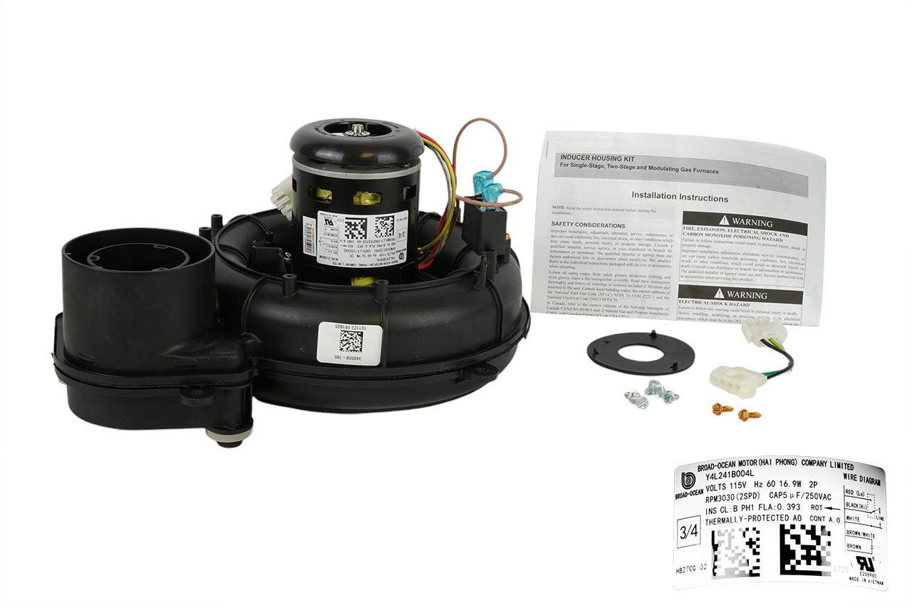 Carrier 348558-785-CBP Inducer Assembly Kit - Technical Hot & Cold