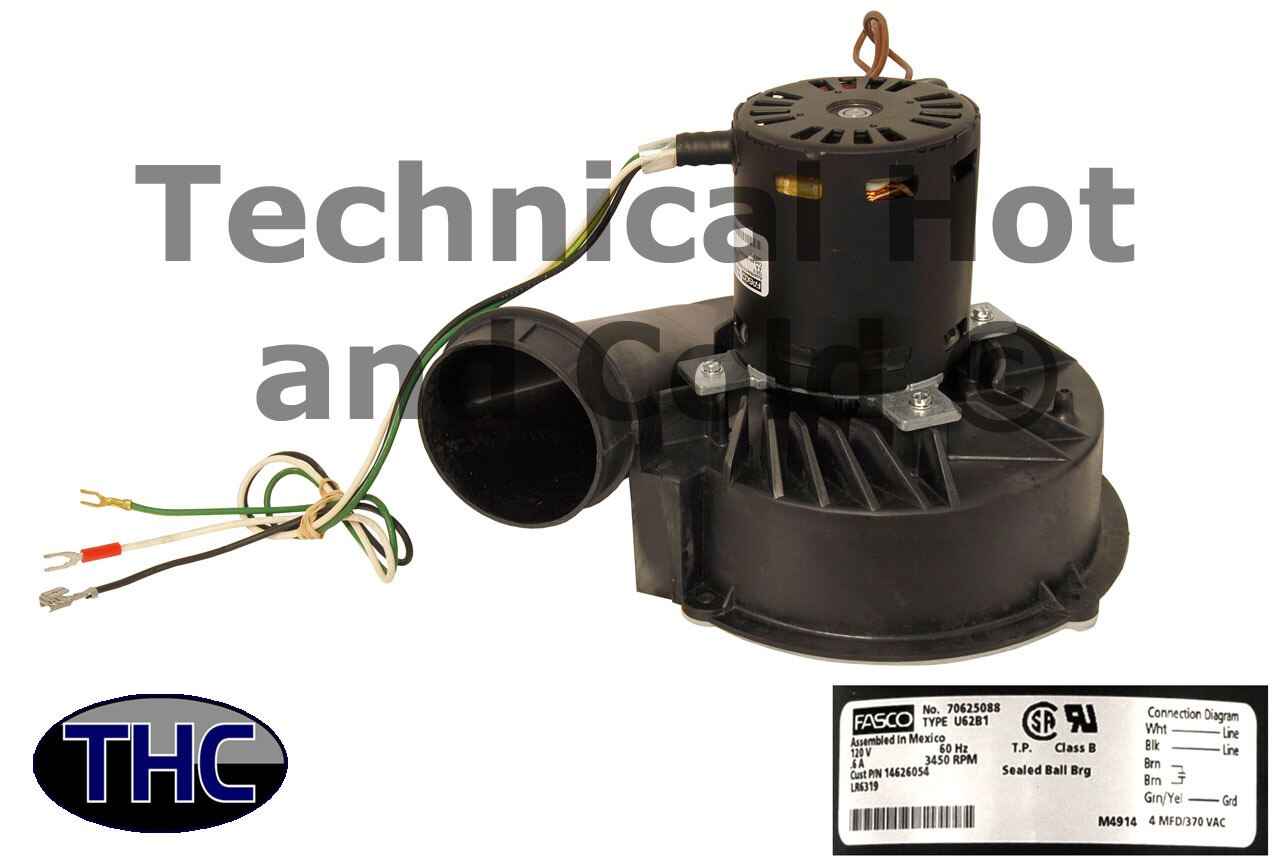 Carrier 2272158 Draft Inducer Motor Assembly