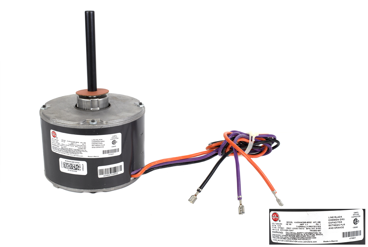Lennox 47F99 Fan Motor - Technical Hot & Cold Parts