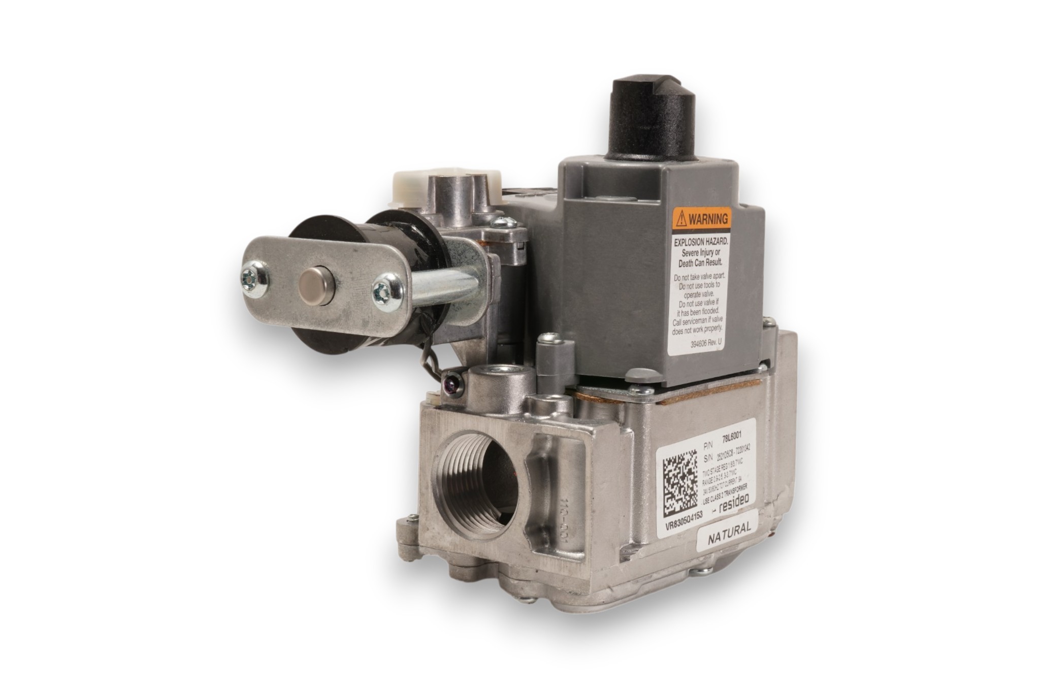 Lennox 78L60 Gas Valve - Technical Hot & Cold Parts