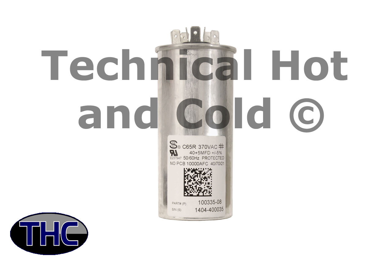 Lennox 89M76 Dual Run Capacitor - Technical Hot & Cold Parts