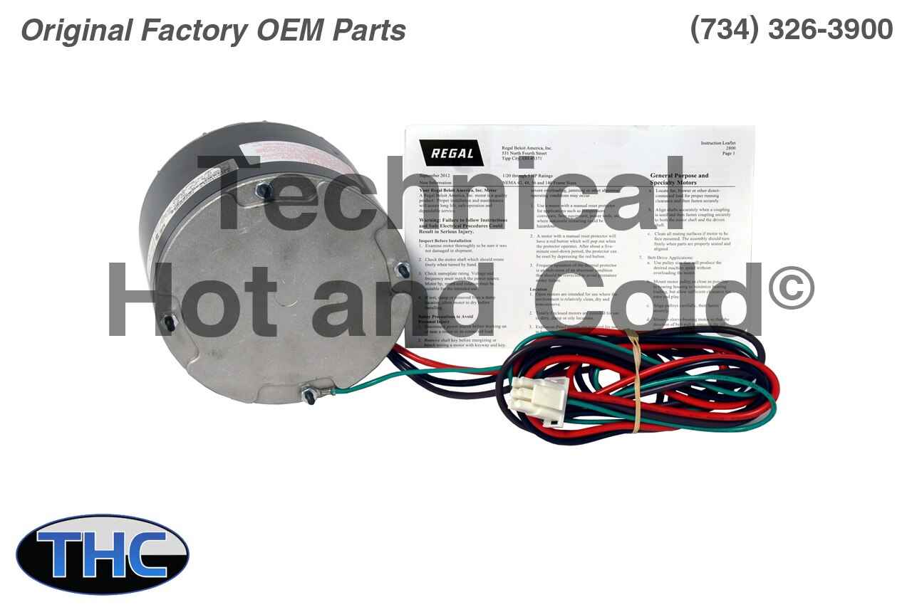 York Coleman S1-02436237000 Fan Motor