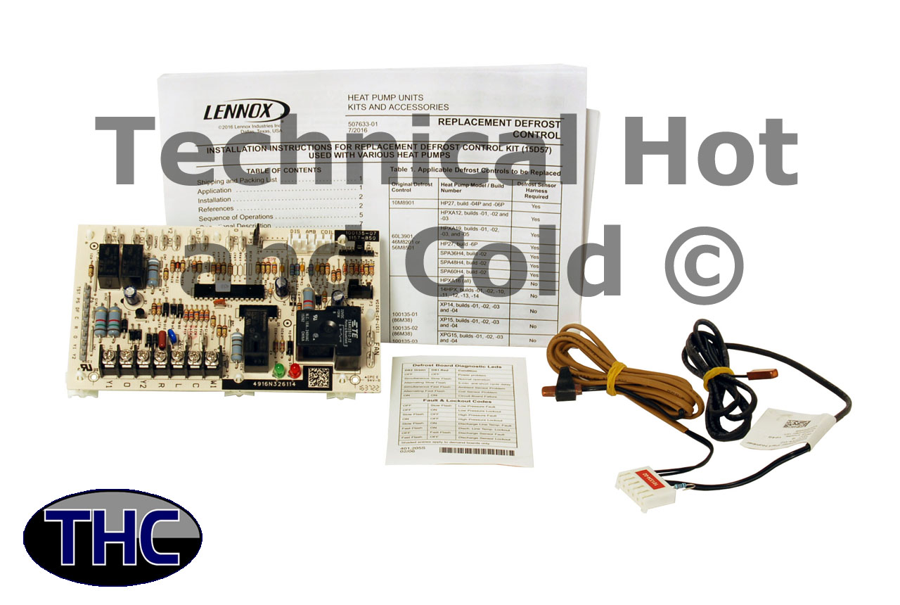 Lennox 15D57 Defrost Control Board Kit - Technical Hot & Cold Parts