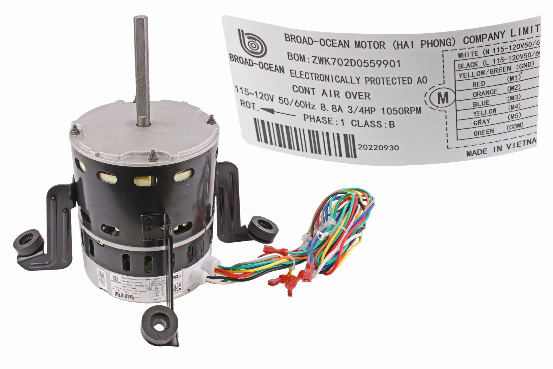 ICP 1186437 ECM 5.0 Eon Blower Motor Assembly - Technical Hot