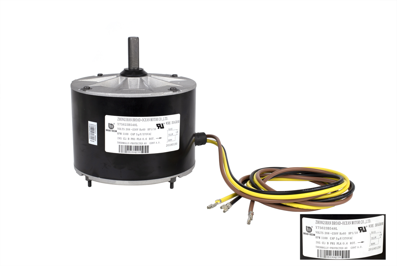 ICP 1186357 Fan Motor - Technical Hot & Cold Parts