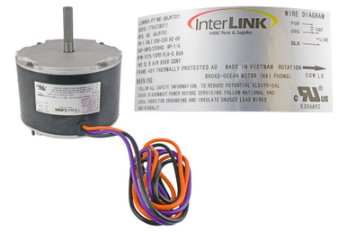 2　GO生 withfans Lennox 68J97 Fan Motor - Technical Hot & Cold Parts
