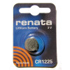 Renata CR1225 Battery - 3 Volt 50mAh Lithium Coin Cell - CR1225.SC - 10 Pieces