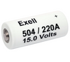 Exell 504A Electronic 15V Battery - Replaces Eveready 504 - Neda 220