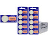 Murata Sony CR2025 3V Lithium Coin Cell Battery - 100 Pieces