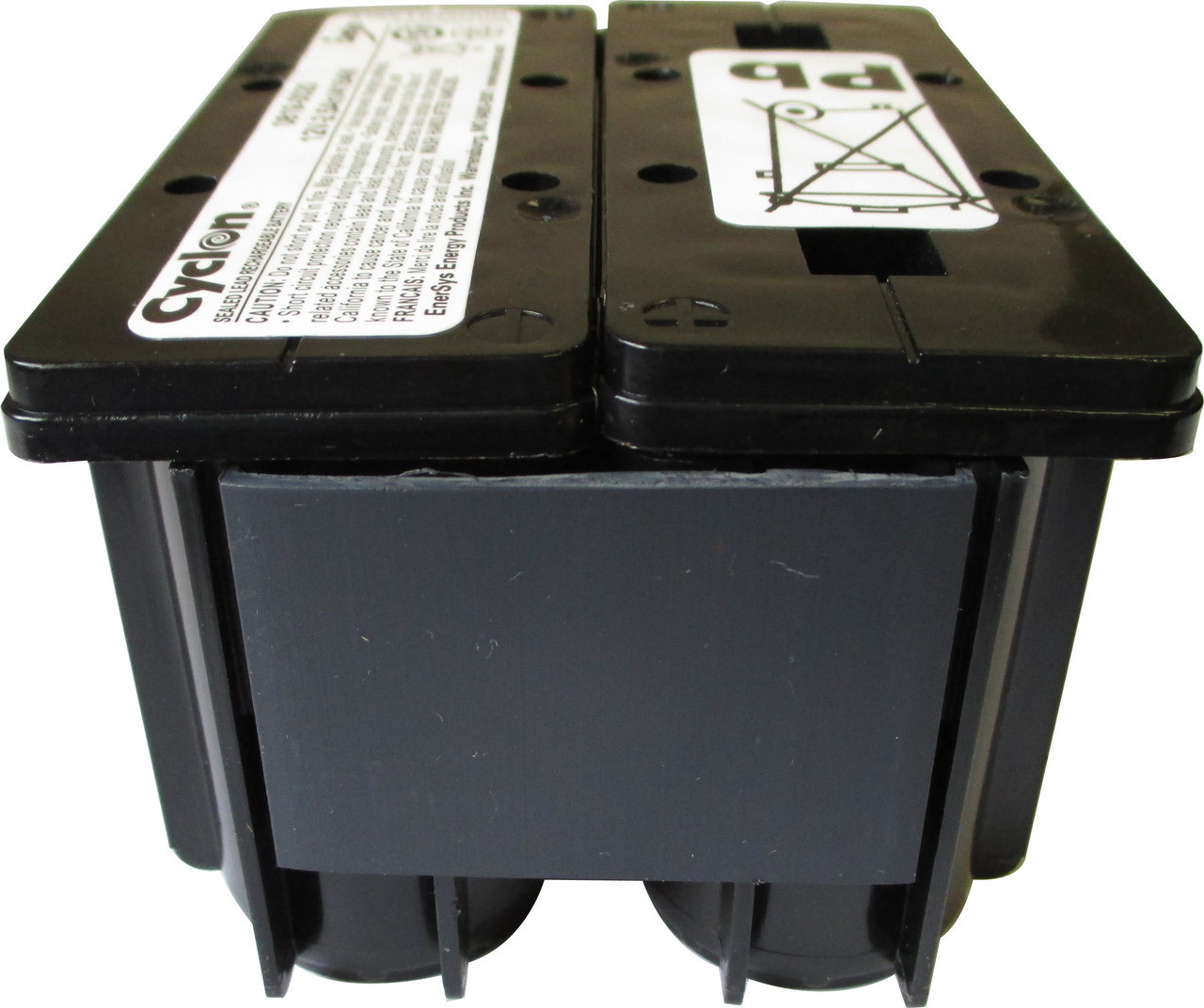 Enersys Hawker Cyclon 0819-0020 Battery - 12 Volt 2.5AH 2x3 D Monobloc