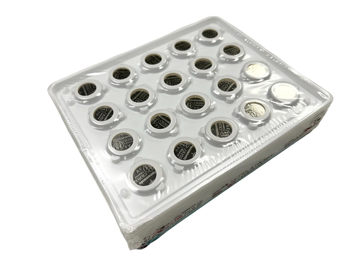 Panasonic CR2032 3V Lithium Battery - Bulk - 400 Pieces