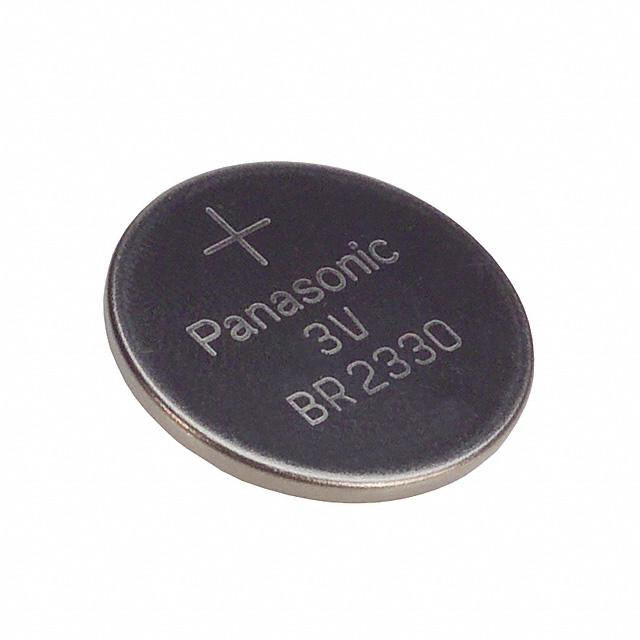 Panasonic BR2330 Battery - 3 Volt 255mAh Lithium Coin Cell - 20 Pieces