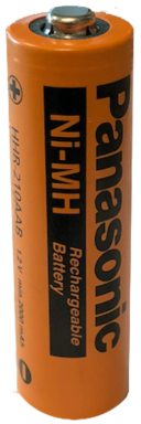 Elite 1700 Battery - High Rate Flat Top 2000mAh AA NiMH