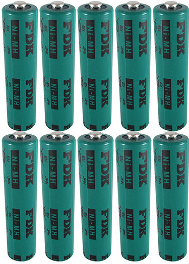 FDK HR-4U AAA Cell NiMH Battery - 1.2 Volt 930mAh Button Top