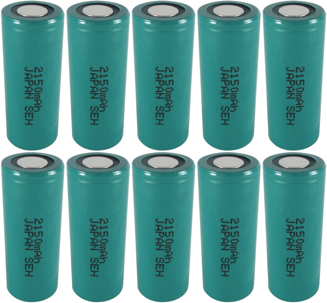 FDK HR-4/5AU 4/5 A Cell NiMH Battery - 1.2 Volt 2150mAh Flat Top