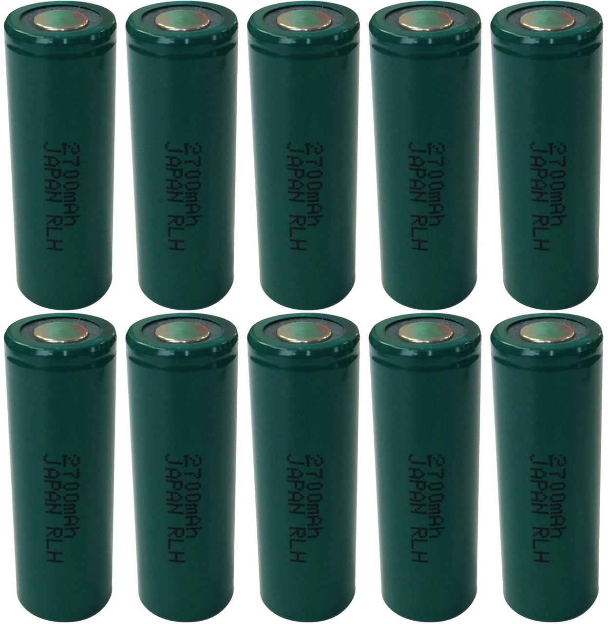 FDK HR-AUX Twicell Battery - 1.2 Volt 2700mAh A Cell Ni-MH - 10 Pieces