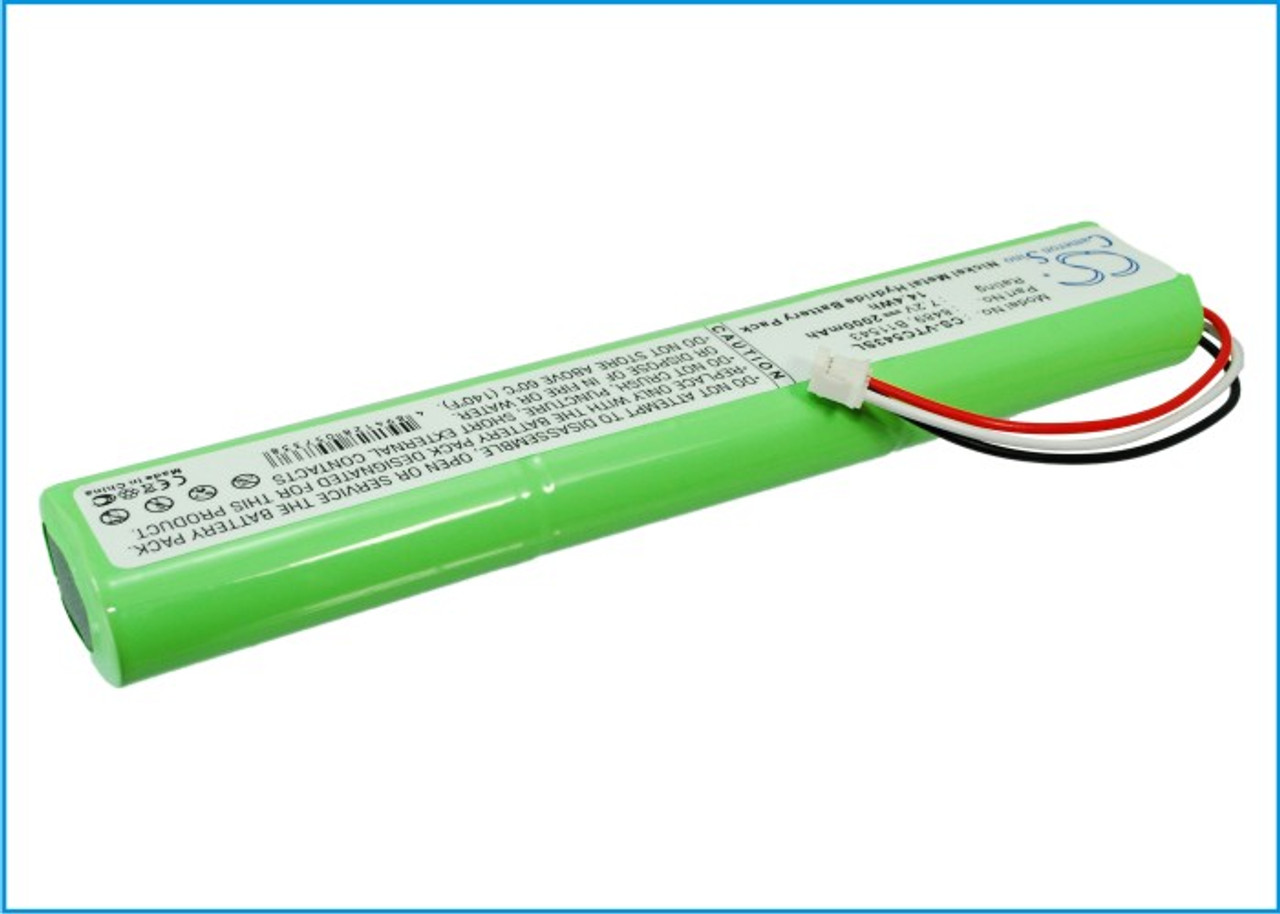 03003363 Rev. A Vetronix Battery for MTS 5100 - 7.2V 1650mAh NiMH