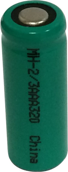 2/3 AAA Cell Ni-MH Battery  - 1.2 Volt 300mAh - 50 Pieces