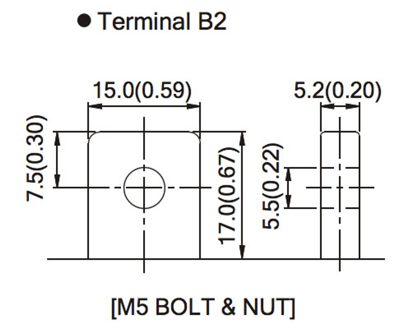B.B. Battery BP40-12 (Nut & Bolt) - 12V 40Ah AGM - VRLA Rechargeable