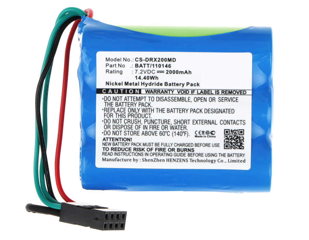 Draeger Oxylog 2000 Ventilator Battery (Insert)