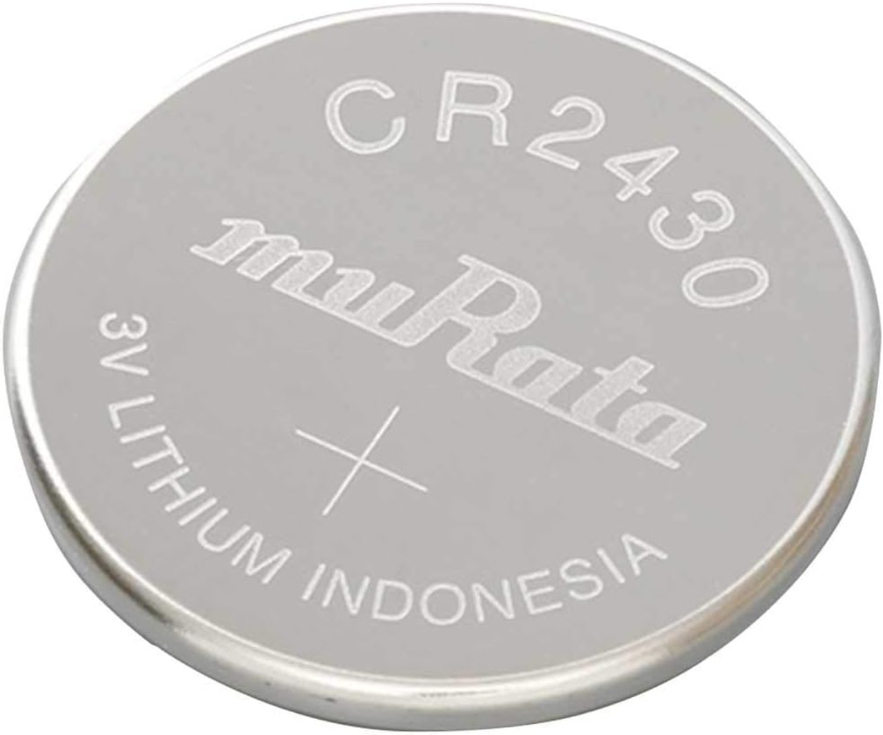 Sony Murata CR2430 Battery - 3V 610mAh Lithium Coin Cell - 5 Pieces