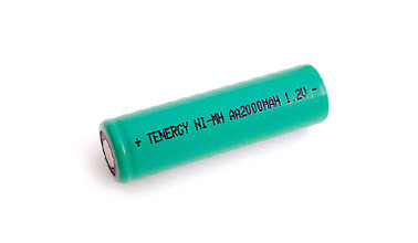 HFR-AA2000 NiMh AA 2000mAh Rechargeable Flat Top Battery - 4 Pieces