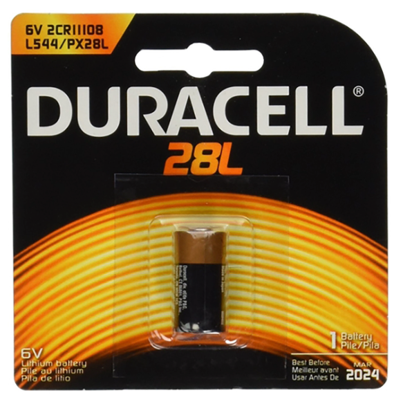 Lith-17 - 6 Volt Lithium Battery Replacement for PX28L - L544 - 2CR11108