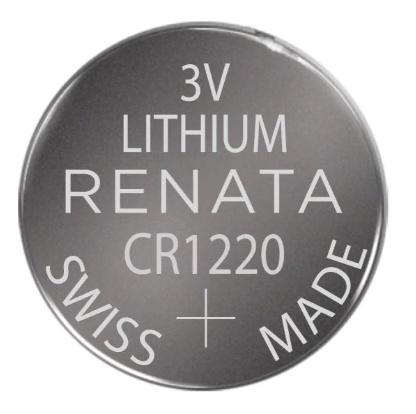Renata CR1220 - CR1220.IB Battery - 3 Volt 38mAh Lithium - Bulk - 50 Pieces
