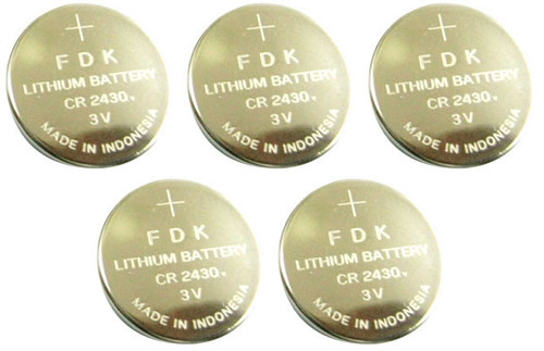 FDK CR2430 Battery - 3V Lithium Coin Cell