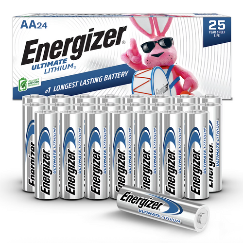 Energizer L91 AA Ultimate Battery - 24 Pack