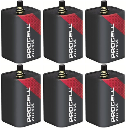 MN908 6V Duracell Coppertop Battery - 6 Volt Lantern Spring Terminals