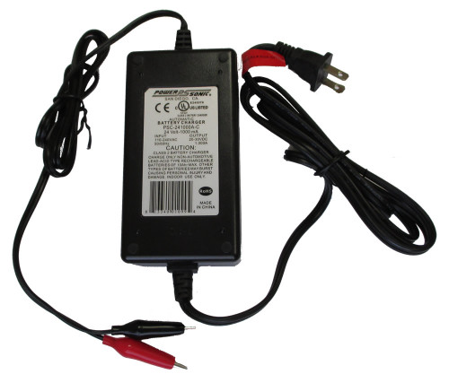 PSC-241000A-C Power-sonic Battery Charger - 24 Volt 1000mA SLA
