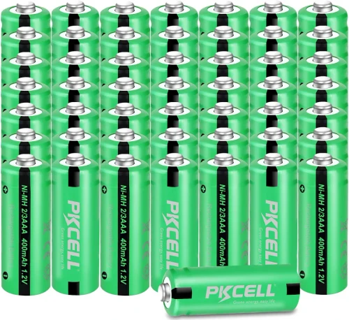 2/3 AAA Cell Ni-MH Battery  - 1.2 Volt 300mAh - 50 Pieces