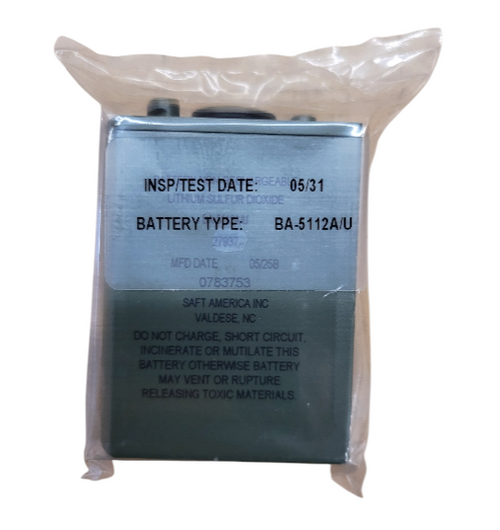 Saft BA-5112/U Battery for AN/PRC-112 Survival Radio