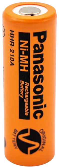 Panasonic HHR-210A A Cell Ni-MH Battery - 1.2 Volt 2200mAh Flat Top