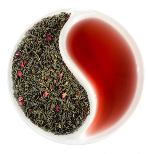 Organic Raspberry Green Tea is a popular fruit flavored tea blend that can be enjoyed both as hot and iced. Organic Raspberry Green Tea is a popular fruit flavored tea blend that can be enjoyed both as hot and iced.