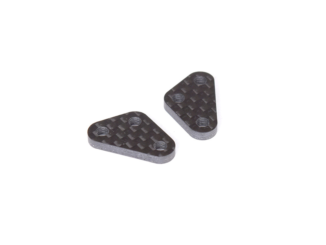 FRONT LOWER ARM PLATE OUTSIDE (CARBON GRAPHITE) 2pcs (IF18)