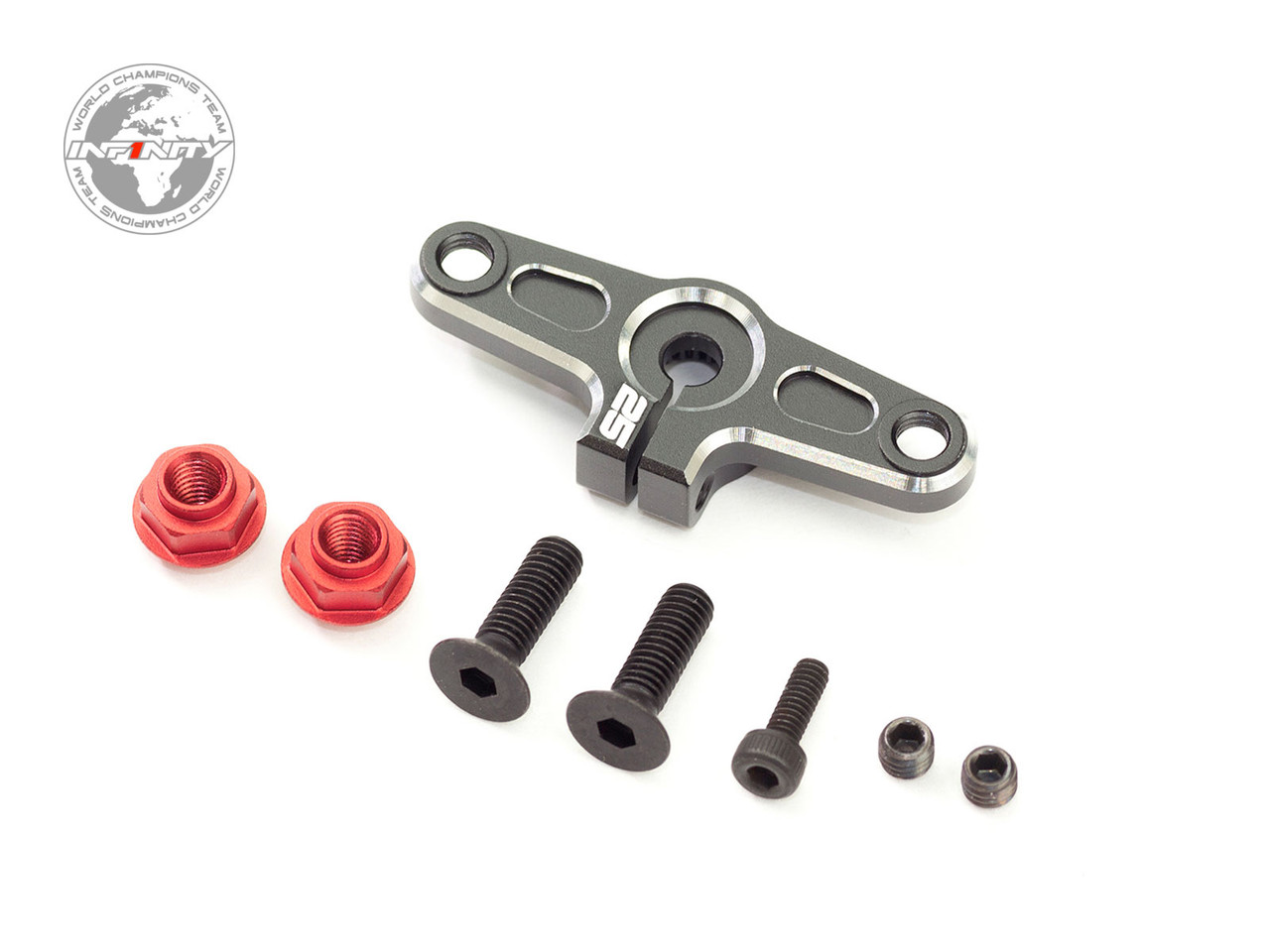 G234 - ALUMINUM TH SERVO HORN SET(25T/IF15-2)