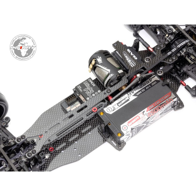 Wallace Motorsports - T339 - GRAPHITE ONE-PIECE TOP DECK 2.0MM