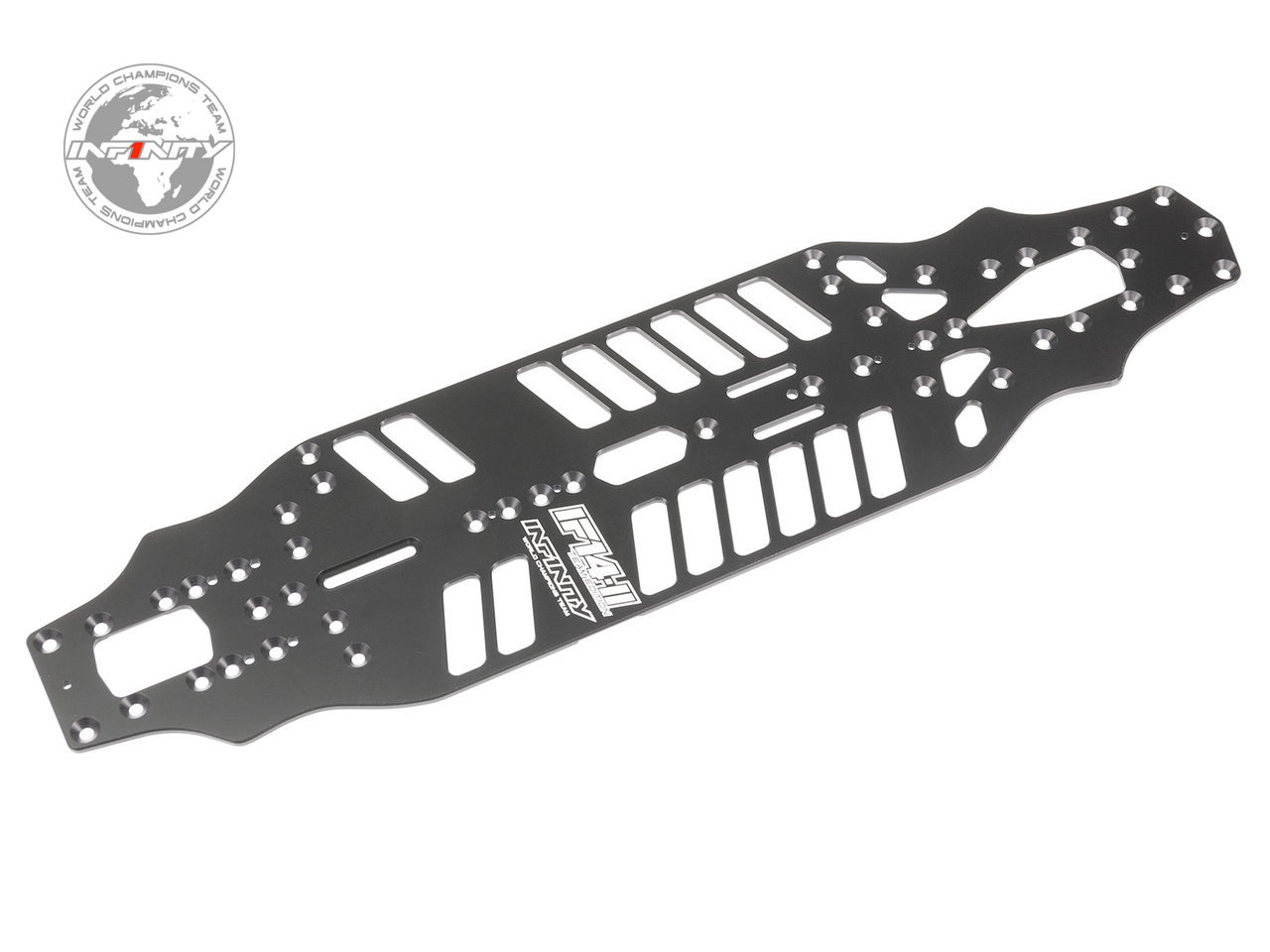 T345SF - ALU SUPER FLEX MAIN CHASSIS 2.0MM (TE MID)