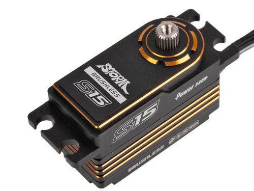 Power HD S15 Gold Low Profile (0.06s/15.0kg/7.4V) Brushless Servo