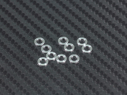 F066 - Ride Height Adjust Aluminum Washer 0.5mm (10pcs)