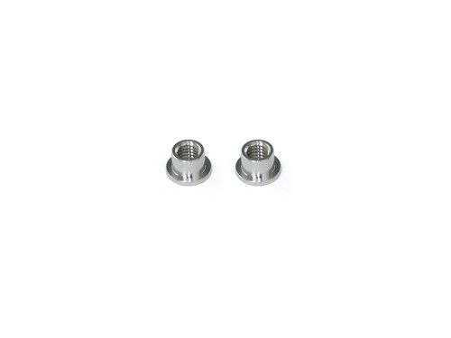 T195 - ALU FLANGE COLLAR M3x4x3.3mm (Silver/2pcs)