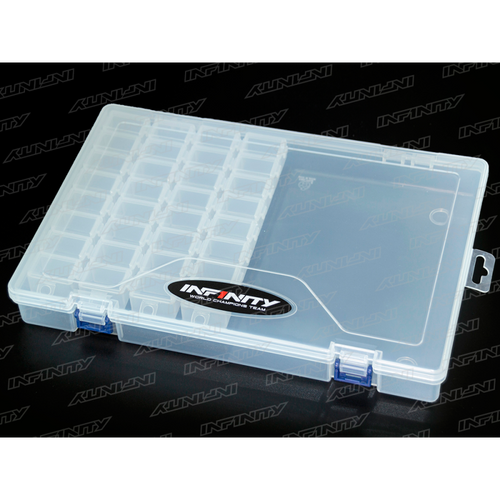 A0077-4 - Infinity Small Parts Case Set (8 COMPARTMENTS/4PCS)