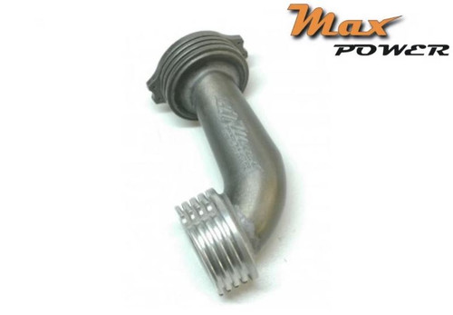 Max Power .12 Conical Manifold 90 ° + 90 ° (Medium)- Total Black
