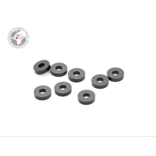 A73820 - ALUMINUM WASHER 3X8X2.0MM (BLACK/8PCS)