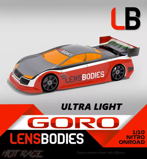 1/10 ONROAD NITRO BODY GORO - ULTRA LIGHT