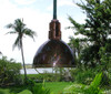 copper antiqued nautical light