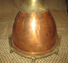 smooth polished copper ship light