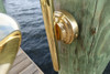 brass dock light mounting bracket